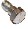 Corps de boulon ajustable a tete hexagonale avec gorge de degagement, DIN 610,01
