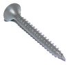 Cross recesed countersunk oval head tapping screw, DIN 7982, ISO 7050,00
