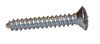 Slotted raised countersunk head tapping screw, DIN 7973, ISO 1483,02