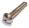 Vis a bois a tete ronde a empreinte cruciforme, DIN 7996,02