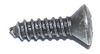 Vis a tole a tete fraise bombee a empreinte cruciforme ,a bout pointu, a bout plat, DIN 7983, ISO 7051, 00