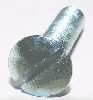 Vis a bois a tete fraise bombee, fendue, PN 82504, DIN 7995